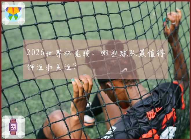 2026世界杯竞猜，哪些球队最值得押注和关注？