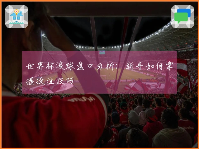 世界杯滚球盘口分析：新手如何掌握投注技巧