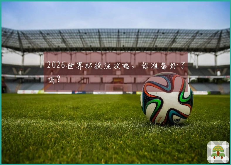 2026世界杯投注攻略，你准备好了吗？